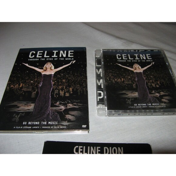 Lot Of 3 Celine Dion DVD's Live From Las Vegas & Through The Eyes Of The World - Picture 3 of 7